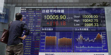 Tokios Börse schloss im Plus