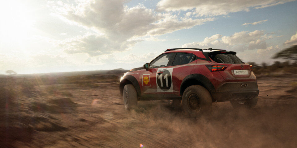 Nissan begeistert mit Juke im Rallye-Look
