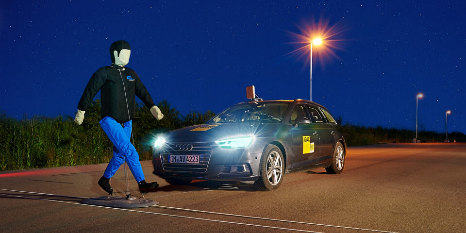 Notbremsassistenten im Test