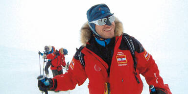 Geschafft: Maier erreicht Südpol