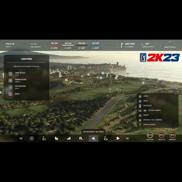 pga tour 2k23 course editor