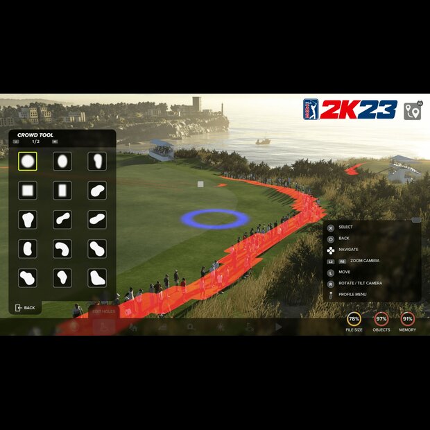 pga tour 2k23 course editor