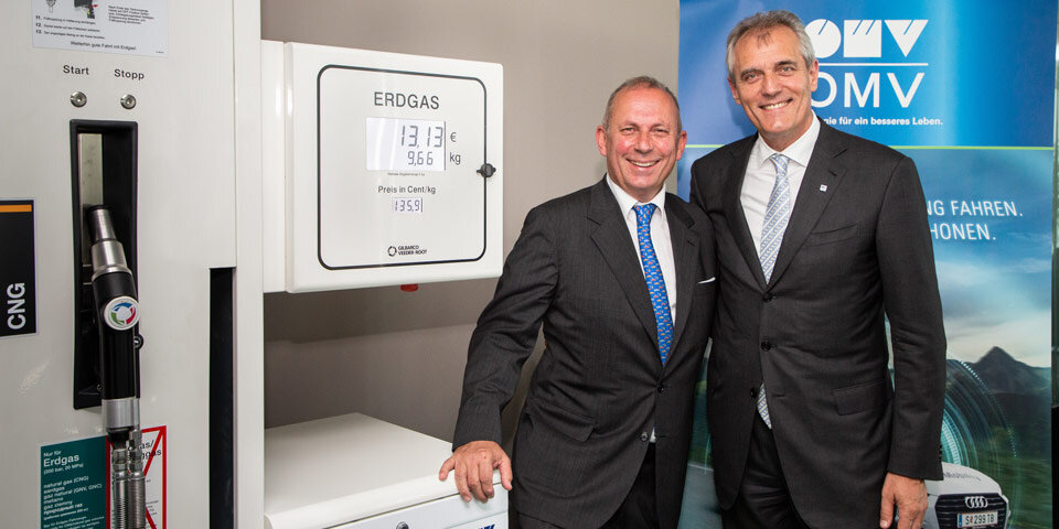 Erdgasauto-Käufer tanken 1 Jahr gratis