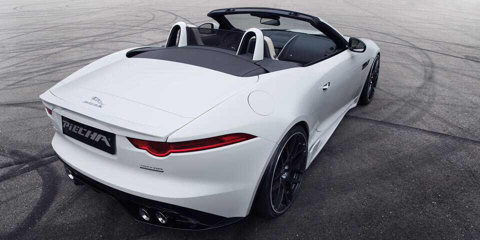 Jetzt wird das F-Type Cabrio noch rassiger