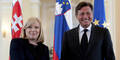Premierminister Slowenien Slowakei Borut Pahor Iveta Radicova