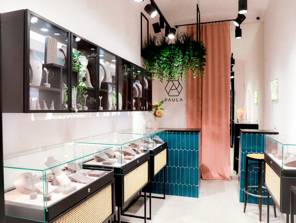 Der einladende Store in der Kleeblattgasse