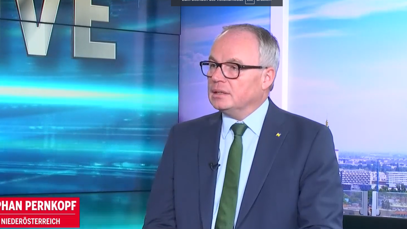 Fellner! LIVE Stephan Pernkopf im Interview oe24.at