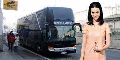 Katy Perry schlief in Wien im Bus