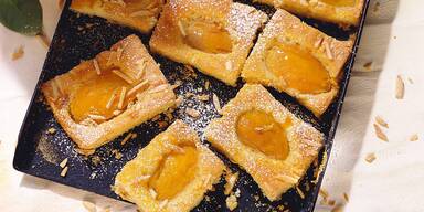 Pfirsich-Blechkuchen