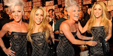 Pink Shakira gleiches Kleid
