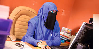 Politkerin Niqab