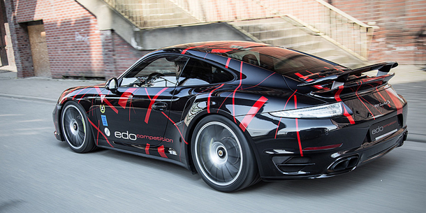 Edo möbelt den Porsche 911 Turbo auf