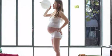 Schwangerschaft Ballon Time Lapse