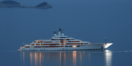 Sie ist es: Putins 140-m-Luxusyacht in Italien entdeckt