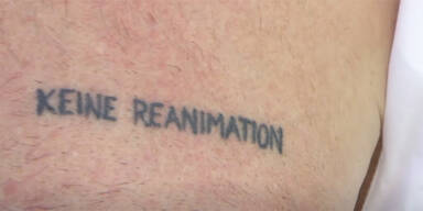 Keine Reanimation Tattoo