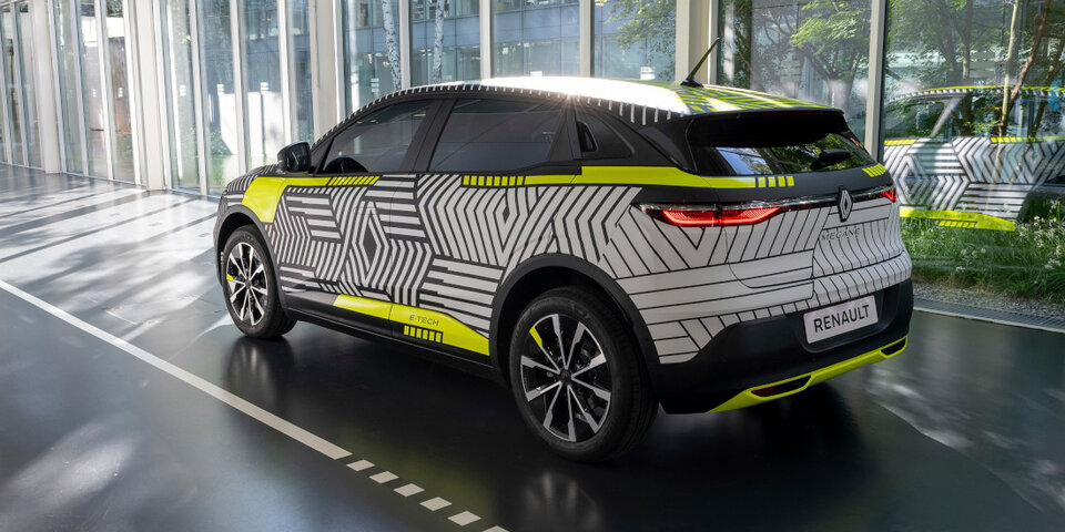Neuer Elektro-Mégane erstmals auf der Straße