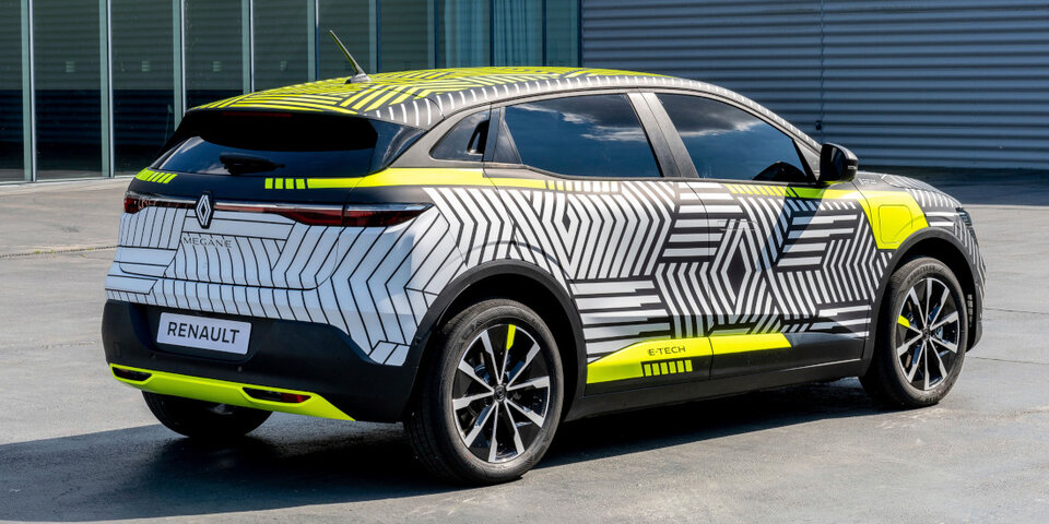 Neuer Elektro-Mégane erstmals auf der Straße