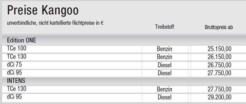 Alle Infos zum neuen Renault Kangoo Van