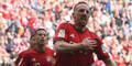 Ribery-Traumtor bei Bayern-Sieg