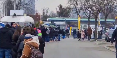 Riesen Ansturm auf Teststraßen