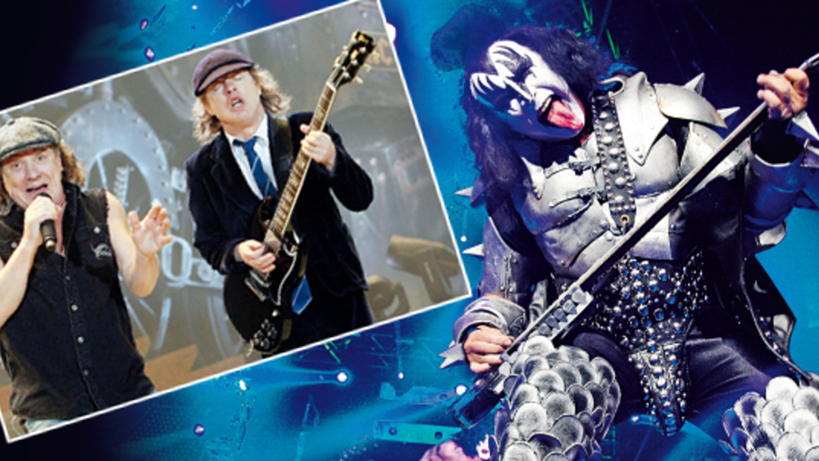 Rock-Opas Wien AC/DC Kiss Brian Johnson Gene Simmons Paul Stanley