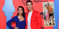 Cristiano Ronaldo mit seiner Partnerin Georgina Rodriguez