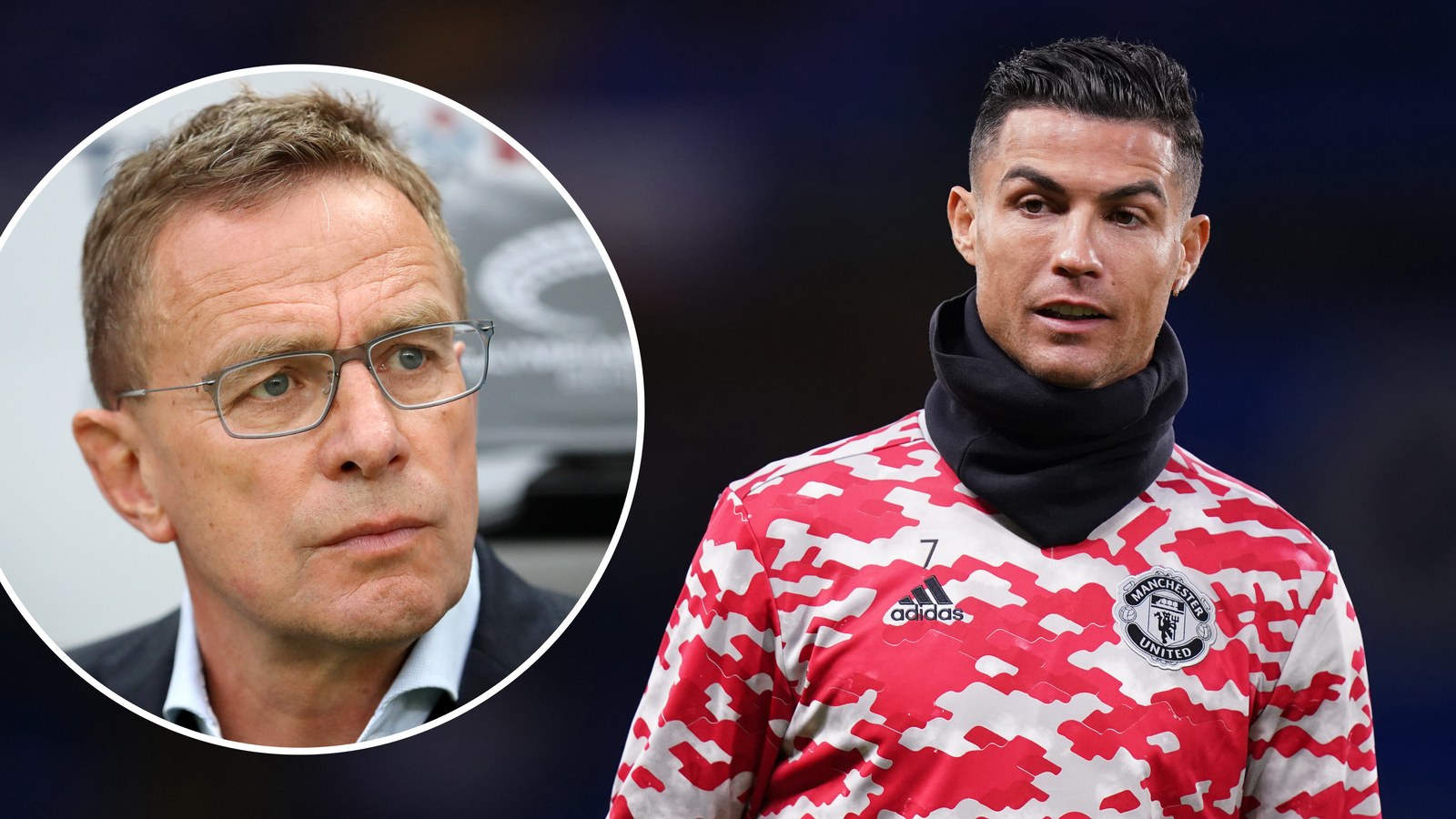 Beorderte Rangnick Ronaldo Auf Die Bank 