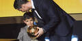 Irre! Ronaldo-Sohn ist Messi-Fan