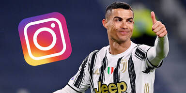 Fußball-Star Ronaldo ist Instagram-Kaiser