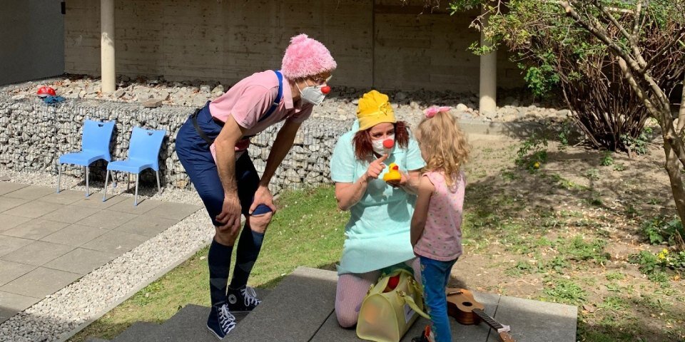 Rote Nasen Clowns