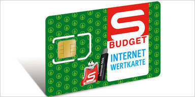 Spar startet S-Budget-Internetkarte