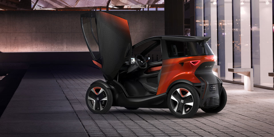 Seat zeigt coolen E-Cityflitzer
