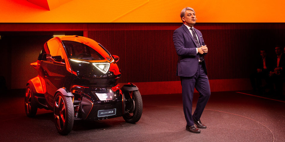 Seat zeigt coolen E-Cityflitzer