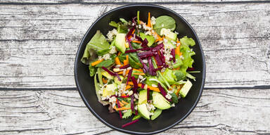 Grüner Salat für Salatrezepte