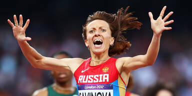Russin Sawinowa läuft zu Gold