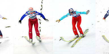 ÖSV-Adler holen bei Skiflug-WM Team-Gold