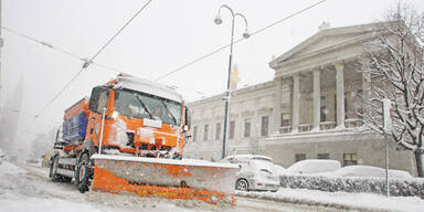 Am Sonntag kommt der Schnee nach Wien