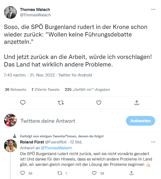 Nach Doskozil-Attacke fliegen in der SPÖ die Fetzen