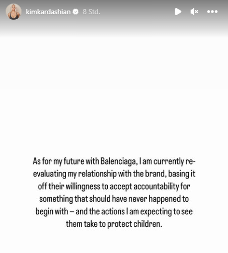Kinderporno-Vorwurf: Kim boykottiert Balenciaga