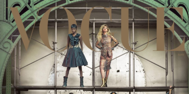 Model-Elite ehrt Lagerfeld am Vogue-Cover
