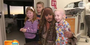 Captain Jack Sparrow besucht Krankenhaus