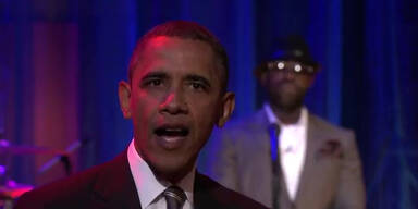 Obama rappt in Late-Night-Show