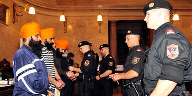 Todesdrohung: Großalarm bei Sikh-Prozess