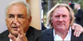 Dominique Strauss-Kahn und Gerard Depardieu