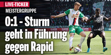 Rapid-Thriller gegen Sturm um Königsliga