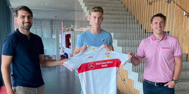 Stuttgarts Neuzugang für die U19: Rapid-Talent Marvin Schuster