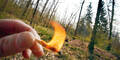 Feuer machen und Rauchen im Wald auch im Flachgau verboten