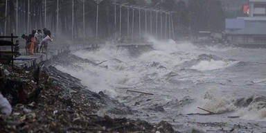Taifun "Mangkhut": Mindestens 81 Tote und Dutzende Vermisste