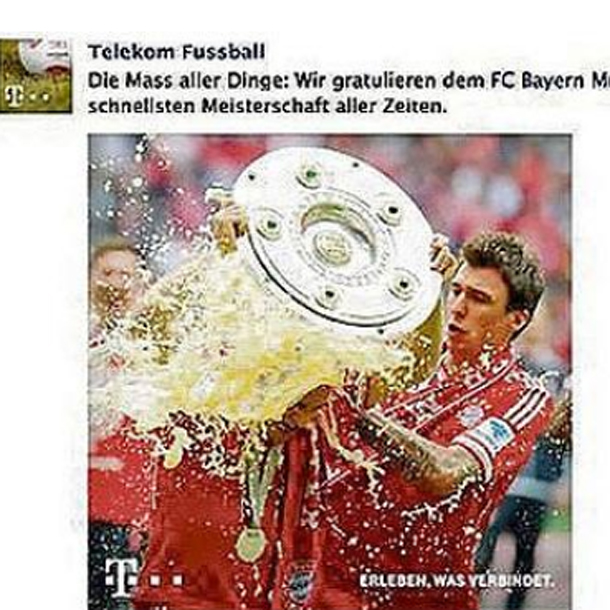 Sponsor gratulierte Bayern zu früh