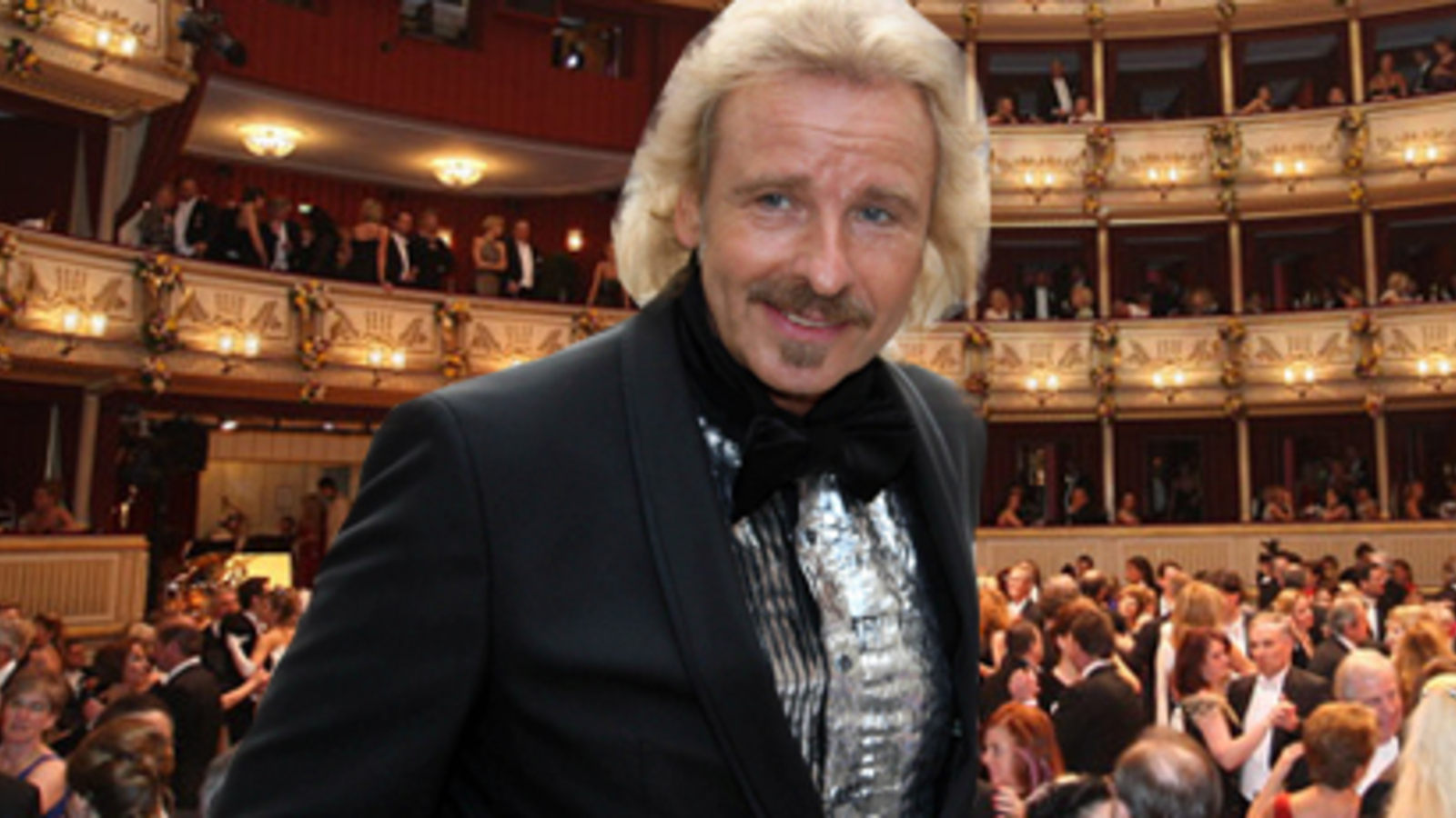 Gottschalk mit Jetlag auf dem Opernball